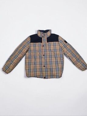 NWOT Burberry Men's Reversible Puffer Jacket - Vintage Check - Size Medium